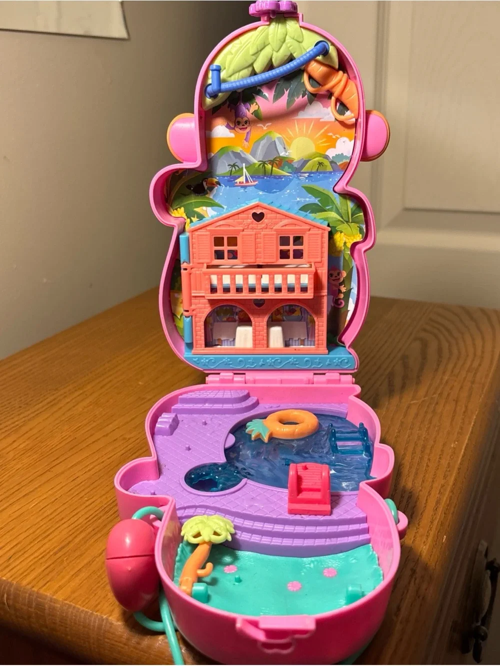 Polly pocket jungle land playground